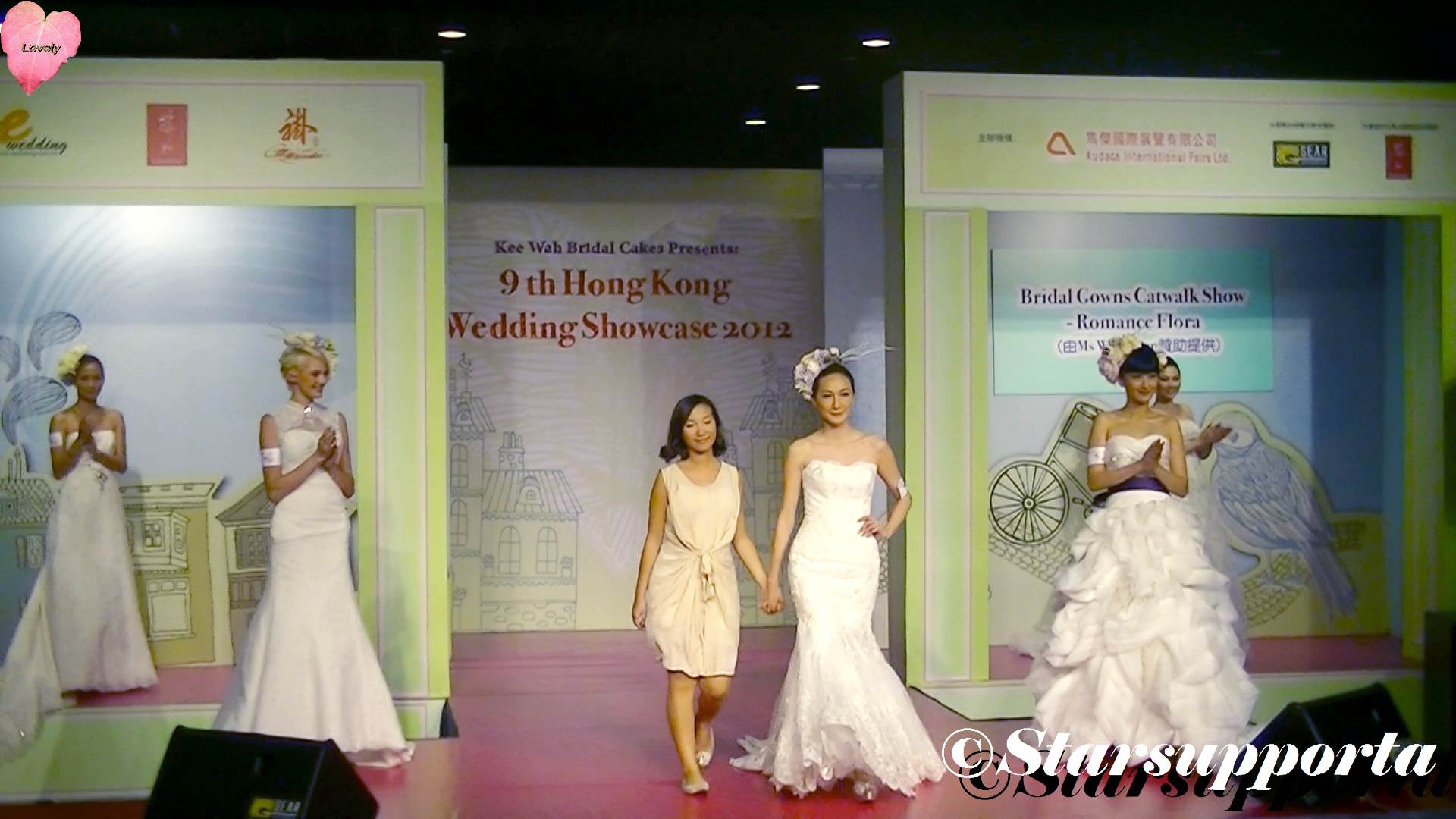 20120428 9th Hong Kong Wedding Showcase 2012 - Ms Workshop: Bridal Gowns Catwalk Show - Romance Flora @ 香港Emax (video)